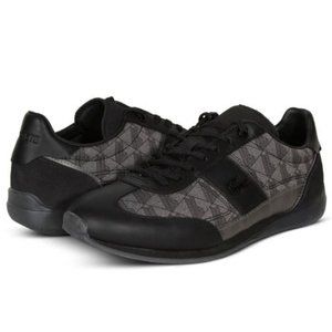 Lacoste Mens Angular Textile Trainers – 45CMA0013